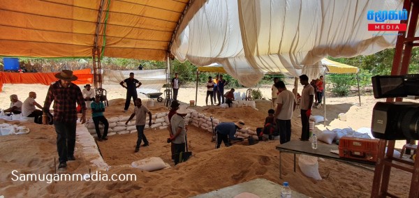 குருக்கள்மடம்  மனிதப்புதைகுழியின் இரண்டாம் கட்ட அகழ்வுப் பணி! 